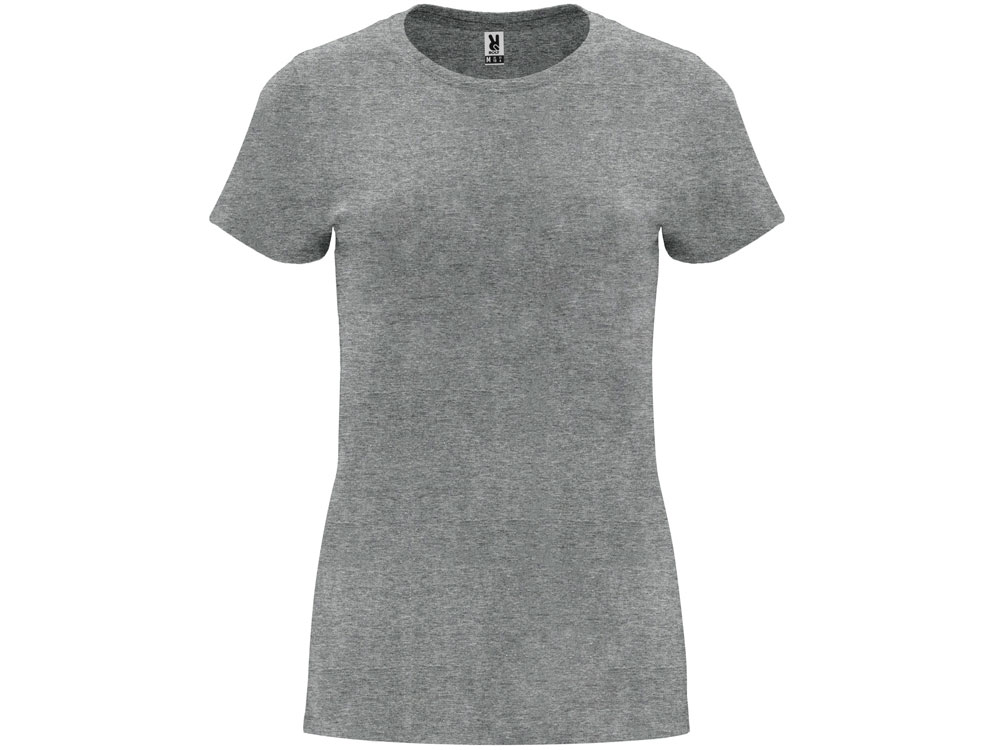 футболка capri женская, серый меланж