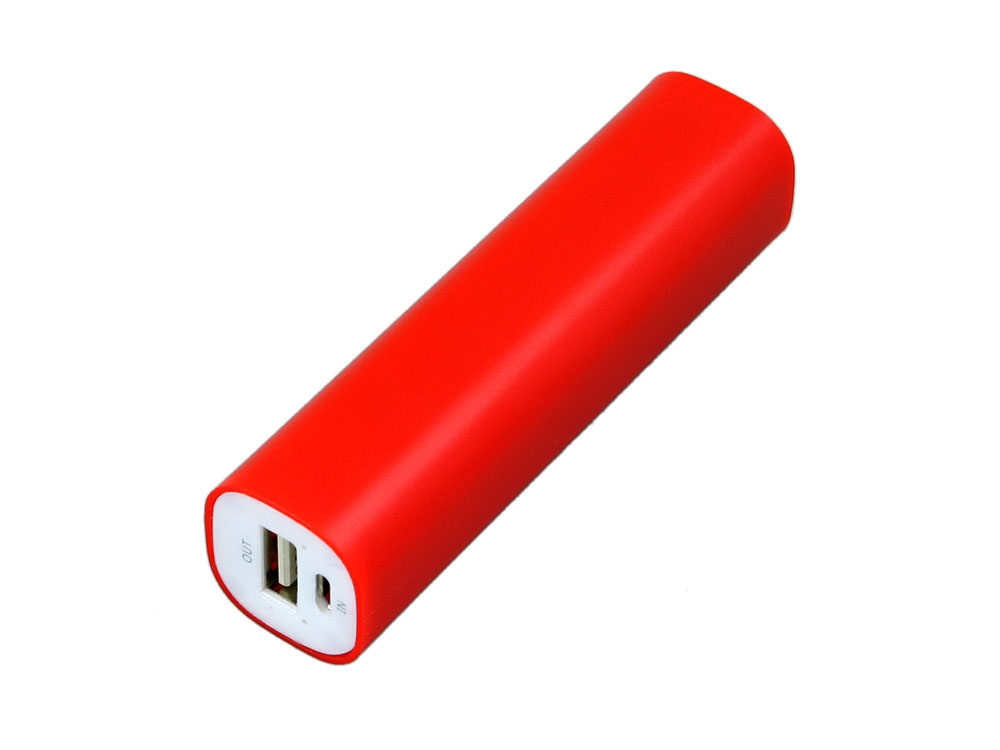 pb030 универсальное зарядное устройство power bank  прямоугольной формы. 2200mah. красный