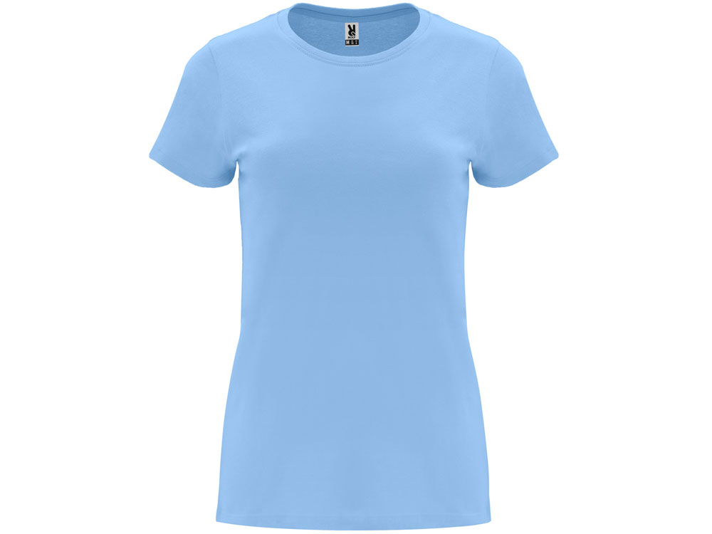 футболка capri женская, небесно-голубой