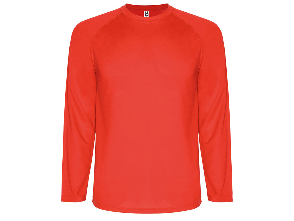футболка montecarlo  мужская с длинным рукавом, красный