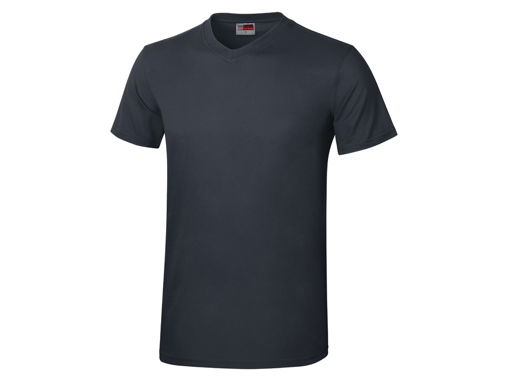 футболка heavy super club мужская с v-образным вырезом, темно-синий