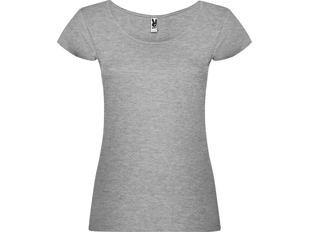 футболка guadalupe женская, серый меланж