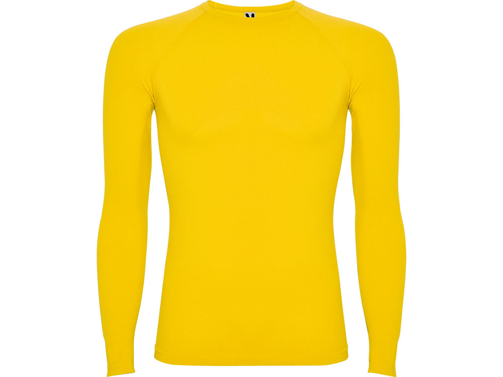 футболка prime мужская с длинным рукавом, желтый
